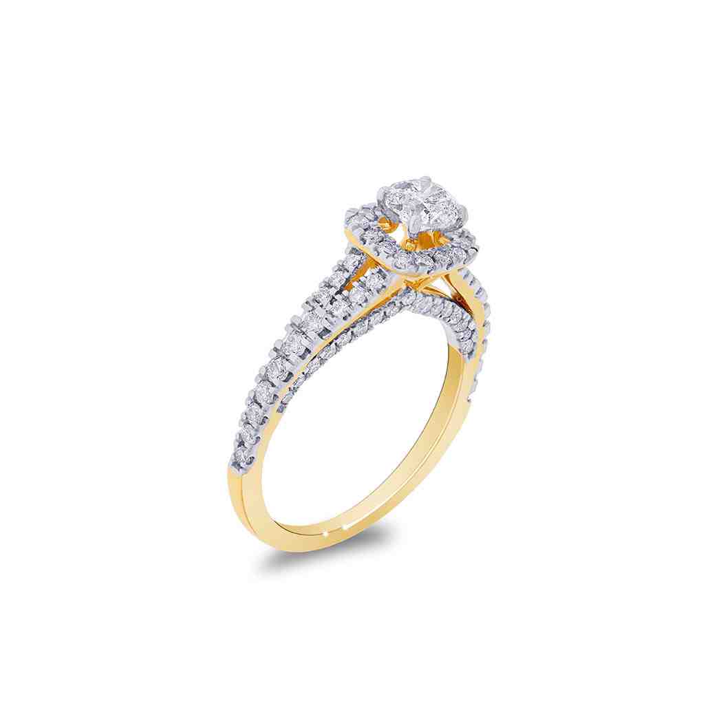 Round Brilliant Cut Diamond Engagement Ring LR11705A